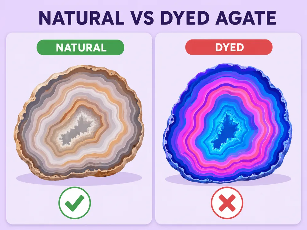 How to spot fake Agate at a glance