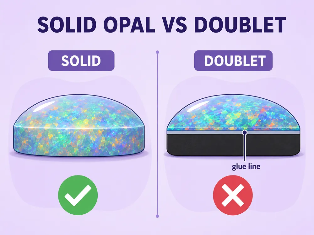 How to spot fake Opal at a glance
