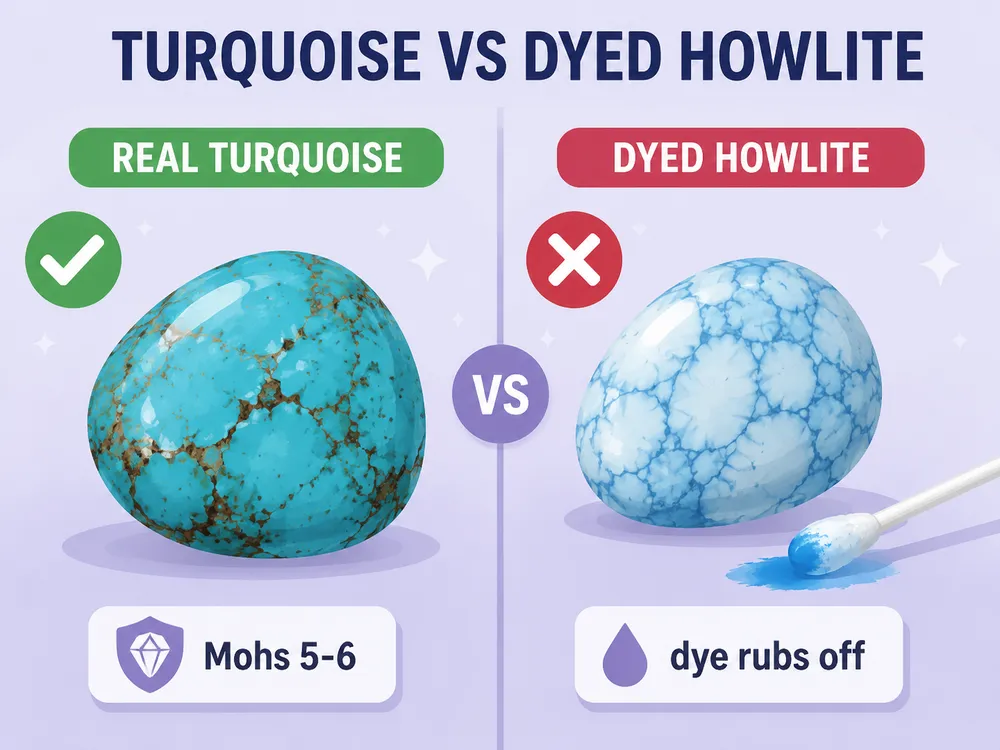 How to spot fake Turquoise at a glance