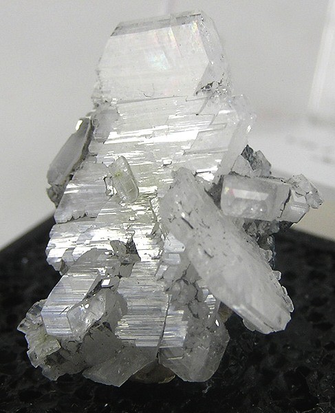 Albite, a white/clear/gray mineral