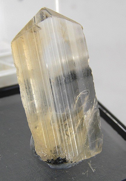 Anglesite, a white/clear/yellow mineral
