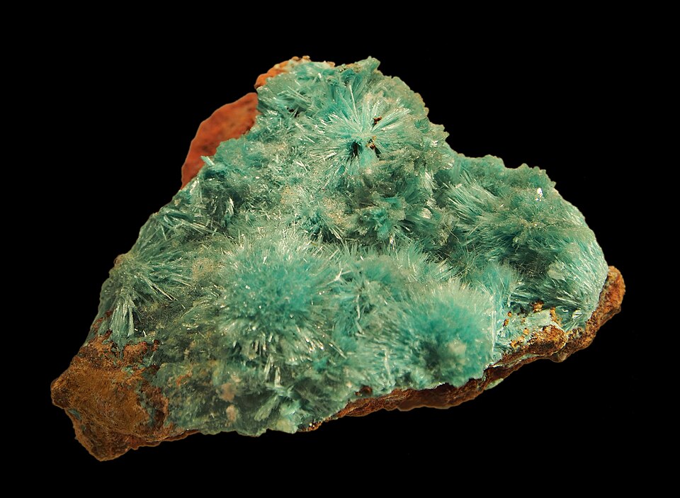 Aurichalcite, a blue/green mineral