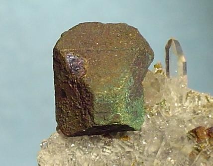 Bornite, a purple/blue/brown mineral