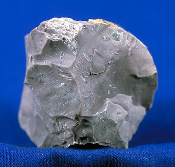 Chert, a gray/brown/white mineral