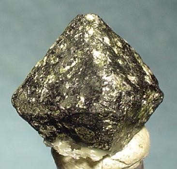 Chromite, a black/brown mineral