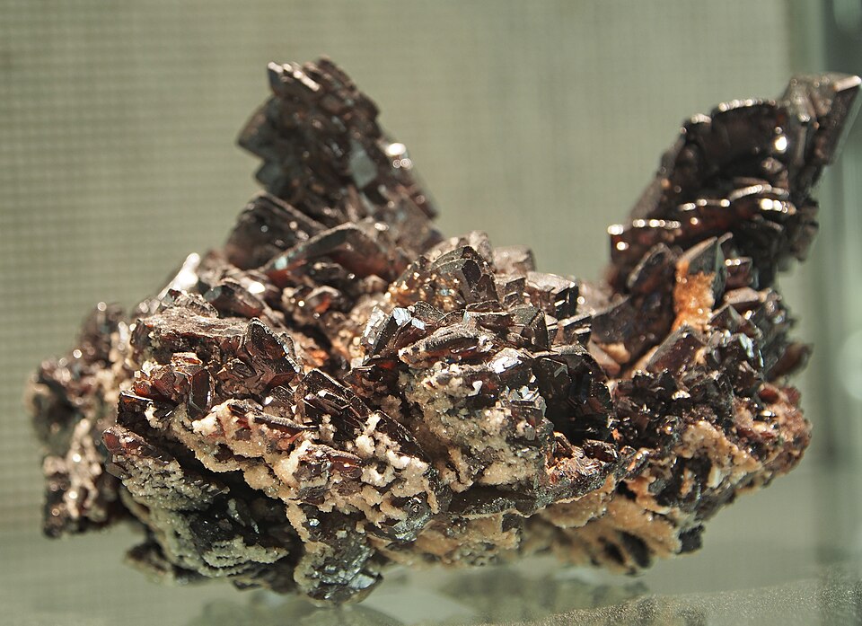 Descloizite, a red/brown/black mineral