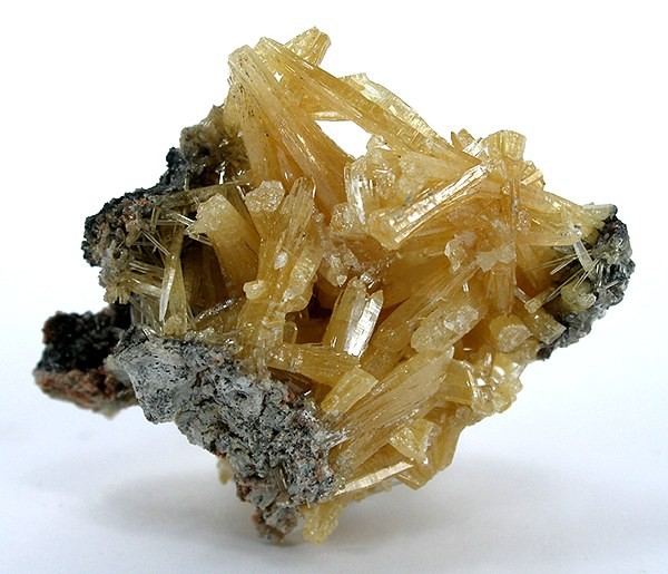 Mimetite, a yellow/orange/brown mineral