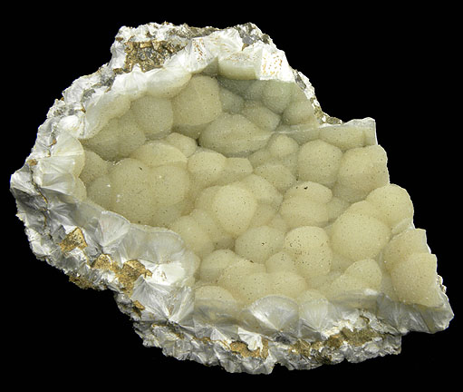Pectolite, a white/gray mineral