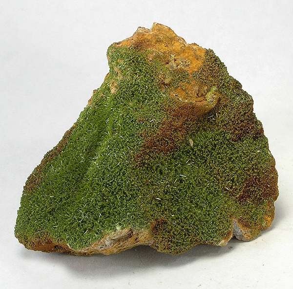 Pyromorphite, a green/yellow/orange mineral