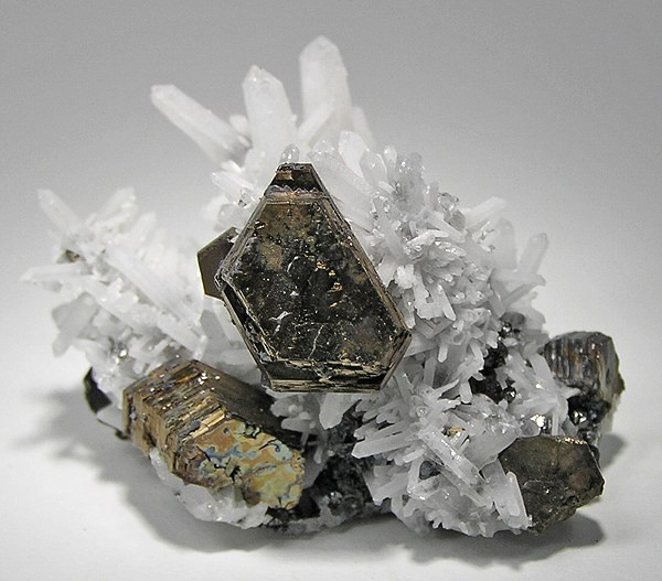 Pyrrhotite, a brown/gold mineral