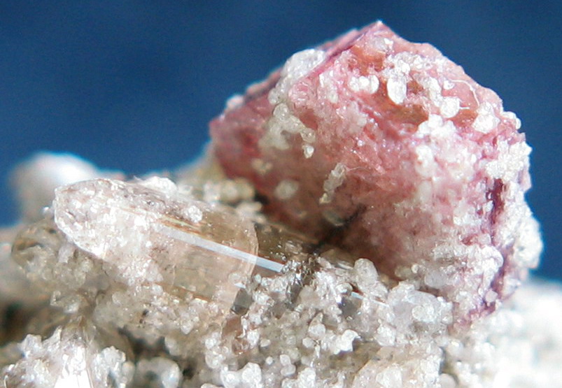 Red Beryl, a red/pink variety of Beryl