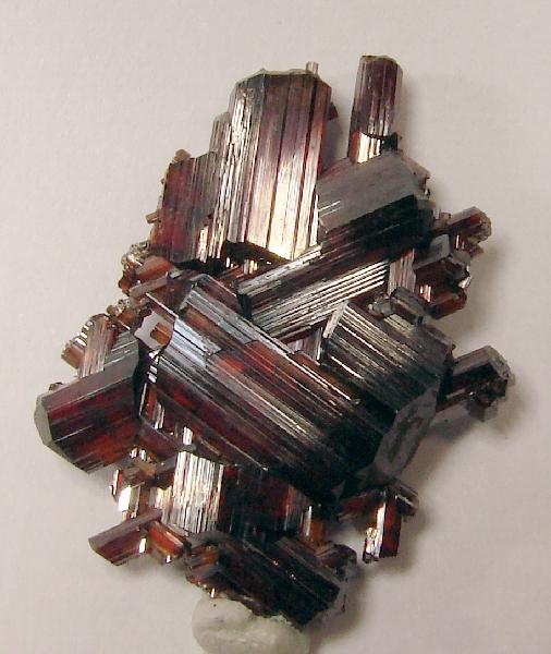 Rutile, a red/brown/black/gold mineral