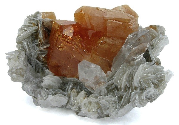 Scheelite, a white/orange/yellow mineral