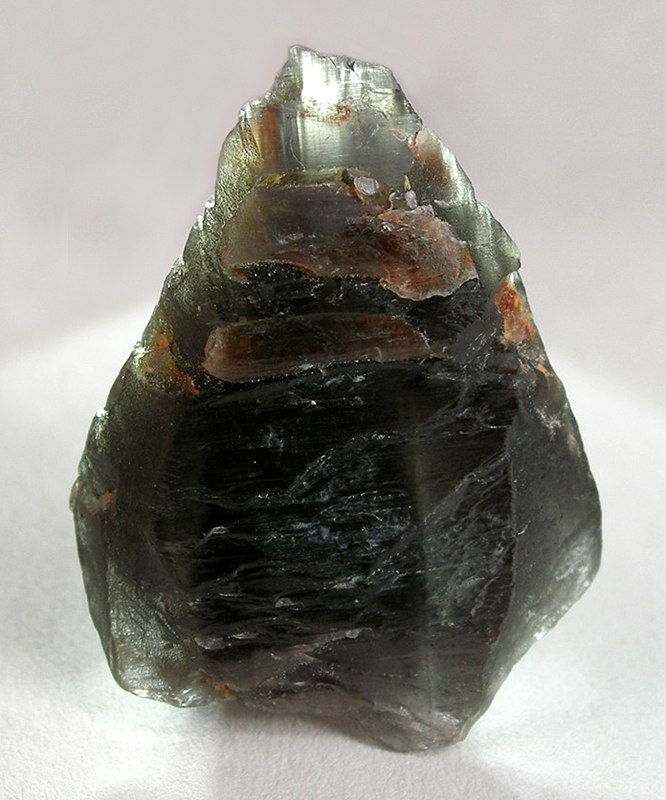 Sillimanite, a gray/white/brown mineral